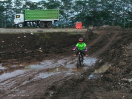 Bakal jalan TOL, 1km timur rumah. Dokpri