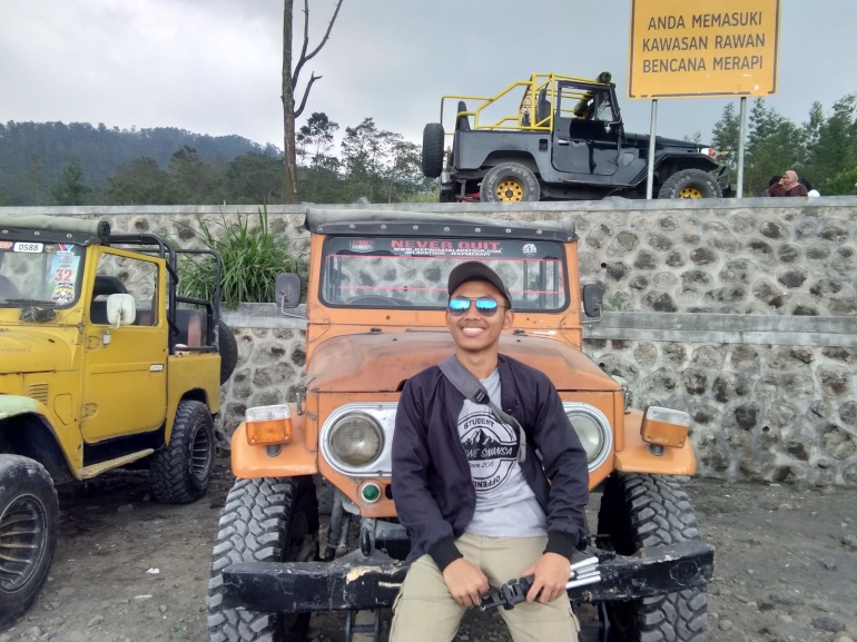 Wisata Lava Tour Merapi dengan Mobil Jeep. | dokpri
