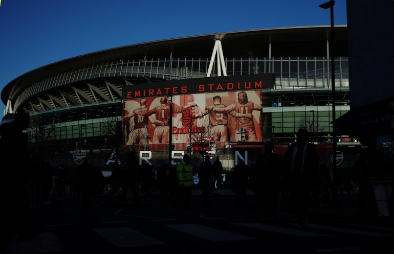 Markas Arsenal. (sumber: @premierleague)