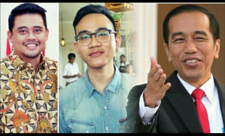 Bobby, Gibran Dan Presiden RI Jokowi | Dokumen milik Globalplanet.news.com