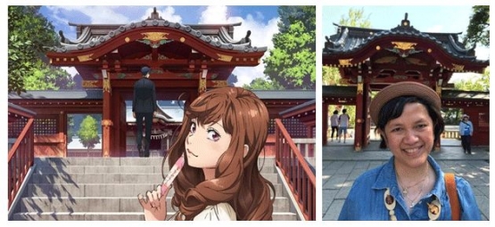 nautijon.com dan dokumentasi pribadi | Huhuhu, aku berada di "dunia animee" Anohana ......