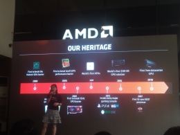 Perwakilan AMD Indonesia, Cen Armawati. Dok. Pribadi