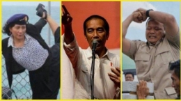 Susi Pudjiastuti, Presiden Jokowi, Edhy Prabowo - Tribunnews.com