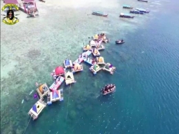 Selama dua hari kegiatan di atas laut, anggota Pramuka Saka Bahari  menggunakan 7 Buah Tenda | dokpri
