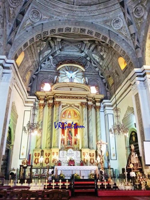 Bagian Dalam Gereja San Agustin, Manila. (Dok-Pri)