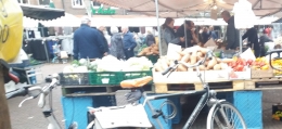 Pasar tani di salah satu kota di Belanda (dok. pribadi)