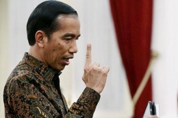 Presiden Jokowi. Foto: KOMPAS.com/Wisnu Widiantoro 