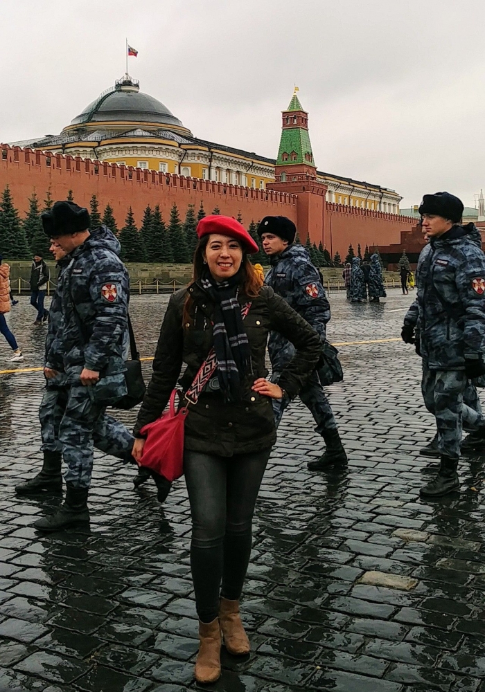 Penulis di Red Square. Sumber: Dokumentasi Pribadi