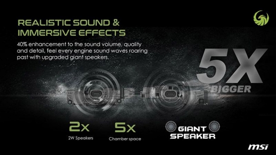 Alpha 15 dilengkapi dengan audio yang kuat