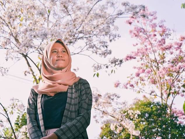 Wisata Sakura di Surabaya (Photo: Alvina)