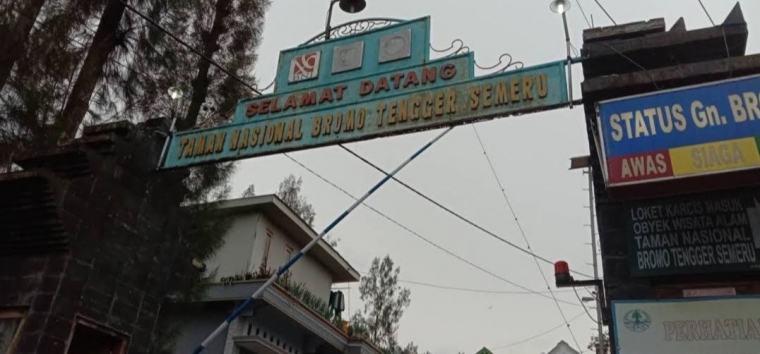 Pintu Masuk Gunung Bromo | dokpri