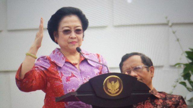 Ketua Dewan Pengarah BPIP perkenalkan Salam Pancasila pada 12 AGustus 2017 di IStana Bogor