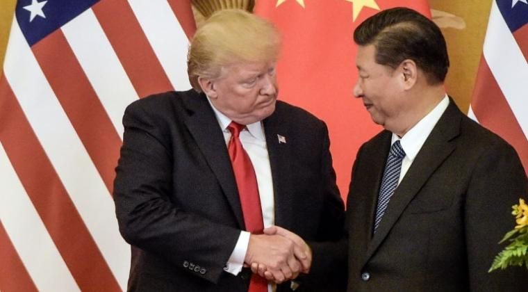 Pemimpin AS Donald Trump dan pemimpin China Xi Jinping | Sumber gambar : harnas.co