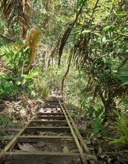 Tangga menuju tumpak sewu | dokpri