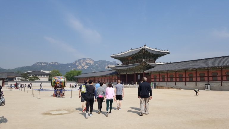 Pintu Masuk Istana Gyeongbukgung (dokpri)