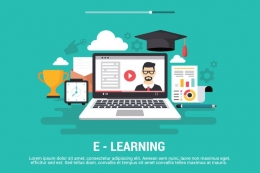 Ilustrasi e-learning (gurudotcom)
