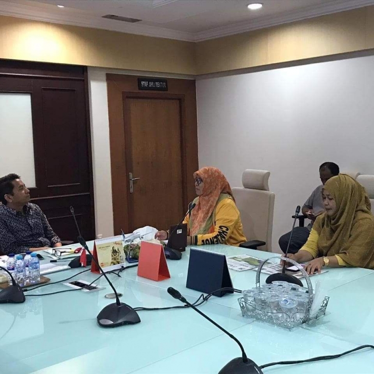 Pertemuan Rumah KerLiP dengan Rektor UIN Alaudin Makasar