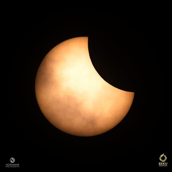 Alhamdulillah kami bisa mengabadikan dan berbagi saat gerhana matahari Desember 2019 | Jack Damar Beku