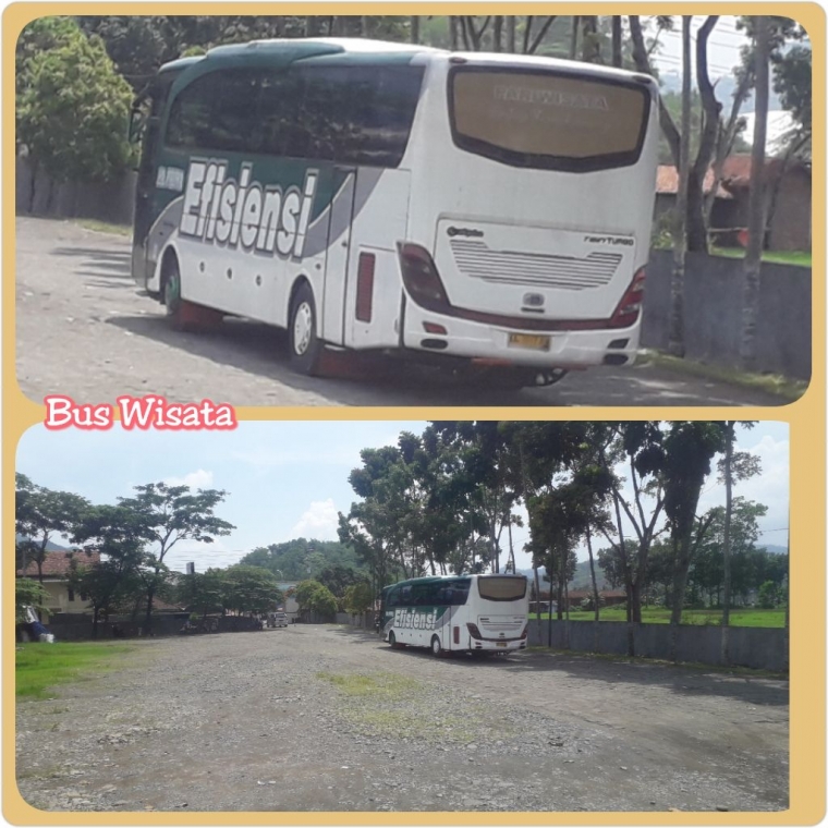 Bus yang membawa warga gereja. Dokumen pribadi