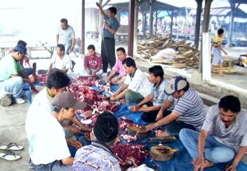 Suasana kegiatan binda pada satu komunitas Batak (Foto: jurnalasia.com)
