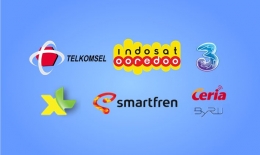 Ilustrasi Operator Telepon Seluler di Indonesia (Sumber: patutandaketahui.blogspot.com)