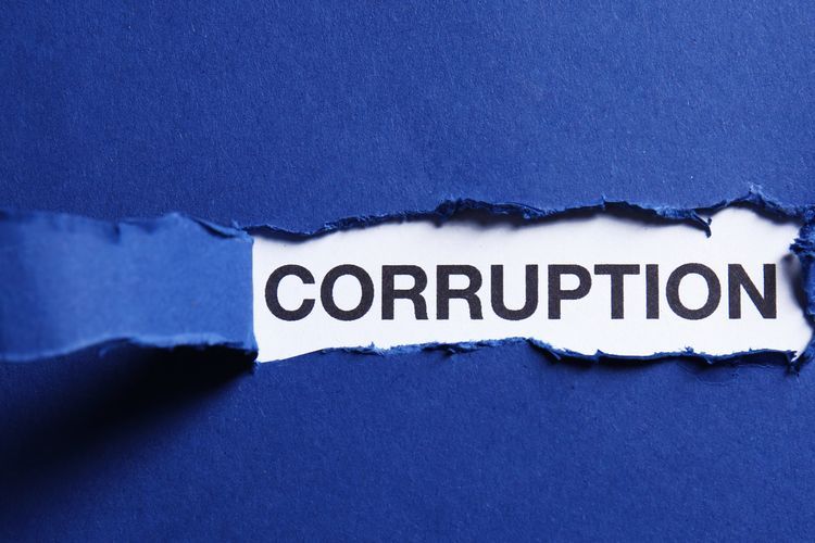 Ilustri korupsi (Shutterstock) via Kompas.com