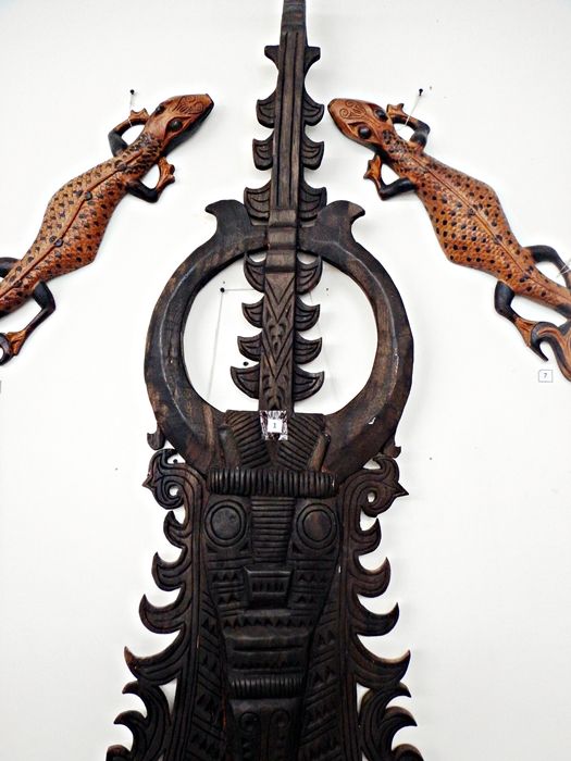 Ukiran kayu Batak Toba (Dokpri)