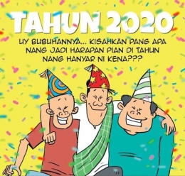 Tahun Baru 2020 (Banjarmasin Post)