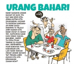 Urang Bahari (Ilustrasi via Banjarmasin Post)