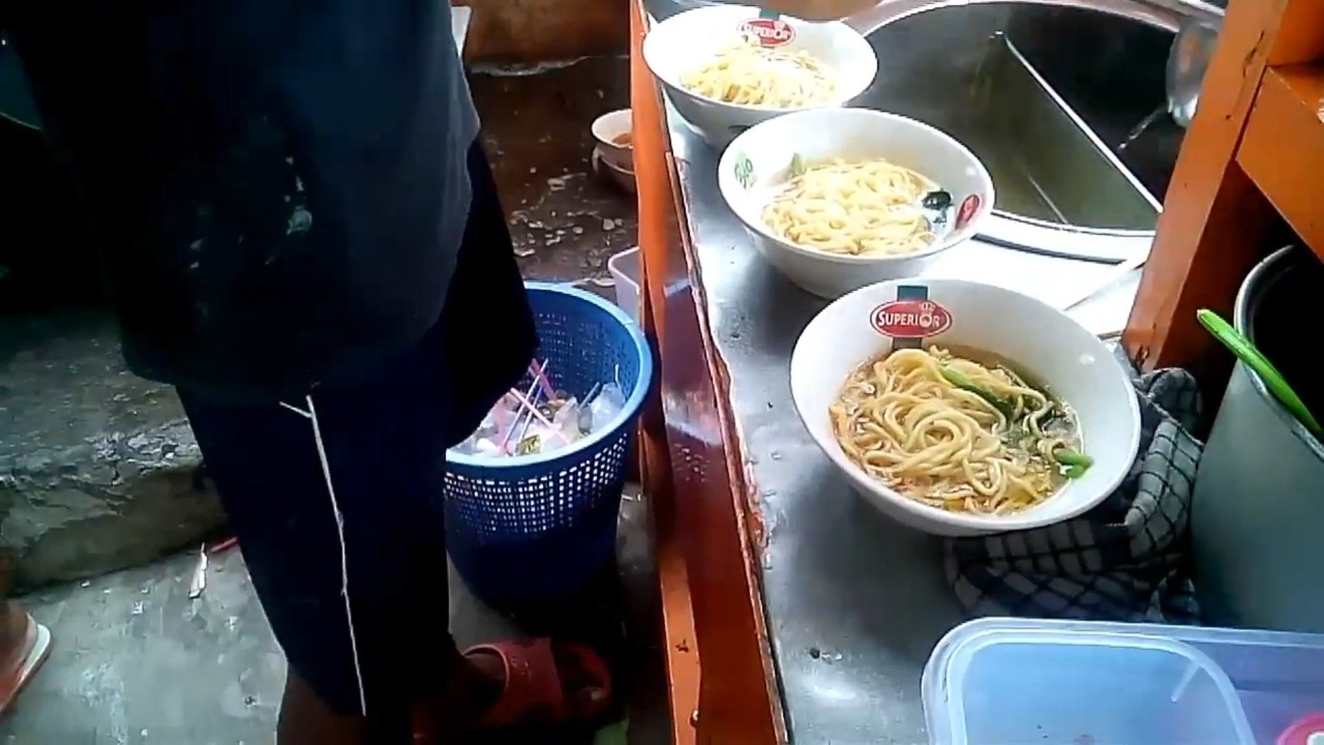 Mie ayam utk pelanggan /dokpri
