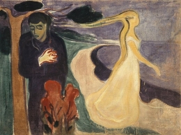 "Separation" by Edvard Munch (sumber: commons.m.wikimedia.org)