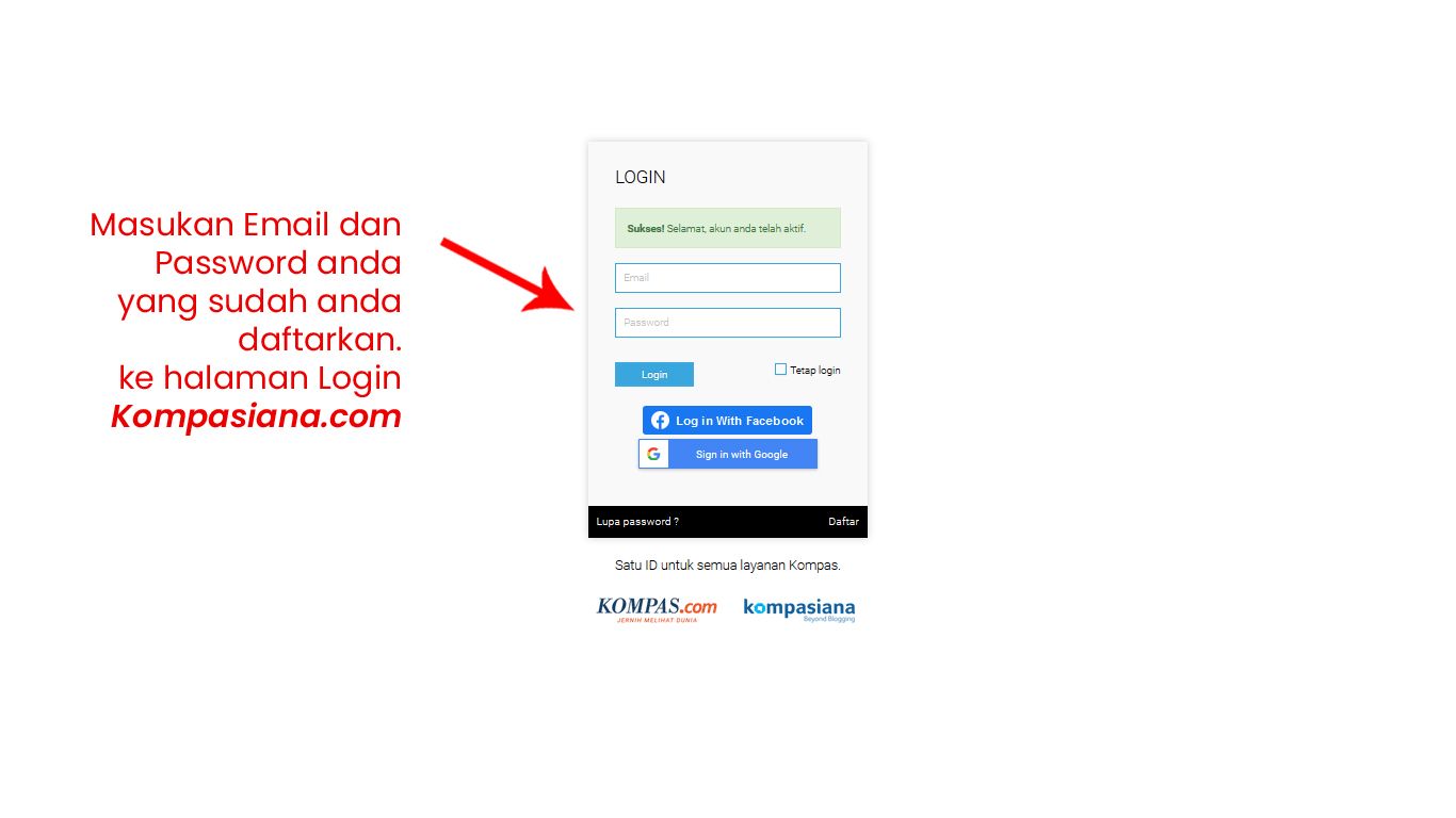 Cara Membuat Akun Hingga Menulis Di Kompasiana.com (Lengkap Dengan ...