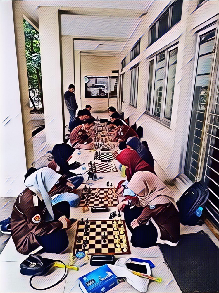 Turnamen mini Percama UIN Bandung Sumber foto : Galeri foto pribadi.