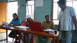 Rapat Penyaringan Aparat Desa Adobala, Kecamatan Kelubagolit Kabupaten Flores Timur NTT | dokpri