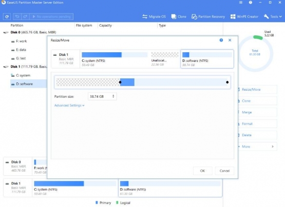 EaseUS Partition Master