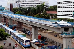 Pembangunan MRT Jakarta | Image : Aktual