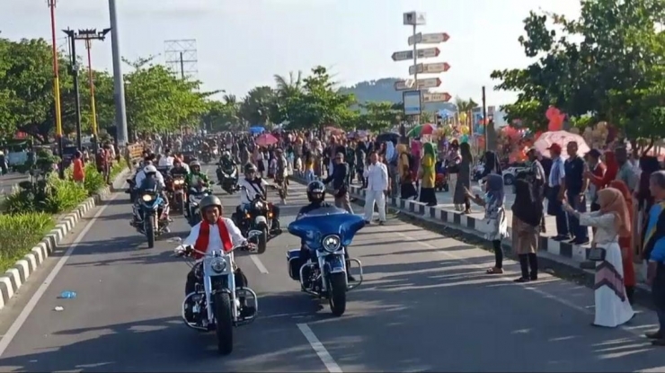 UAS Keliling Padang Naik Harley/Dokpri