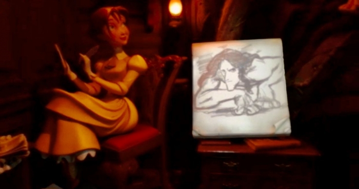 Sketsa Tarzan okeh Jane Potter. (zainaltahir)