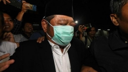 Bupati Sidoarjo, Saiful Ilah, terjaring operasi tangkap tangan (OTT) KPK.Foto: cnnindonesia.com