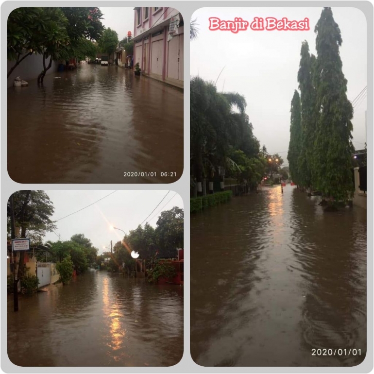 Banjir di Bekasi. Dokumen pribadi