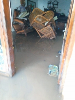 Foto banjir bandang di Ngamprah dan Padalarang. Dokumentasi Icha