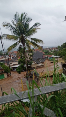 Foto banjir bandang di Ngamprah dan Padalarang. Dokumentasi Icha