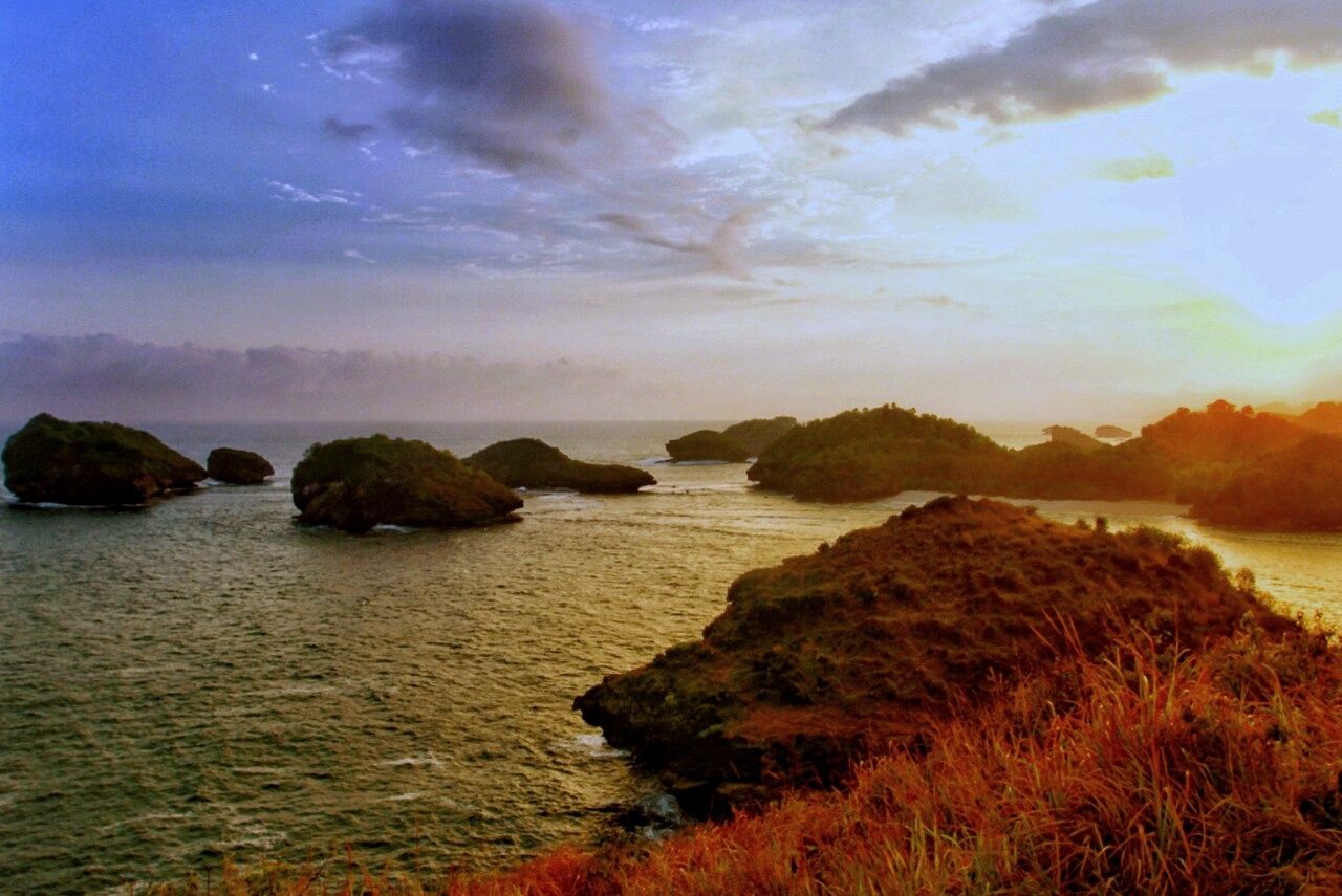 Pantai Kasab Pacitan, saat kemarau | Nanang Diyanto Beku
