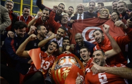 Lolos ke Olimpiade, tim putra Tunisia berharap bisa memberikan yang terbaik| Sumber: http://volleyball.coqt.2020.fivb.com/