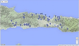 Sebaran tambang emas di Propinsi Gorontalo (Sumber:www.indominingmap.com)