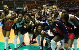 Belajar dari kegagalan, tim putri Rep Dominika bangkit dan menjuarai kualifikasi continental| Sumber: http://volleyball.coqt.2020.fivb.com/
