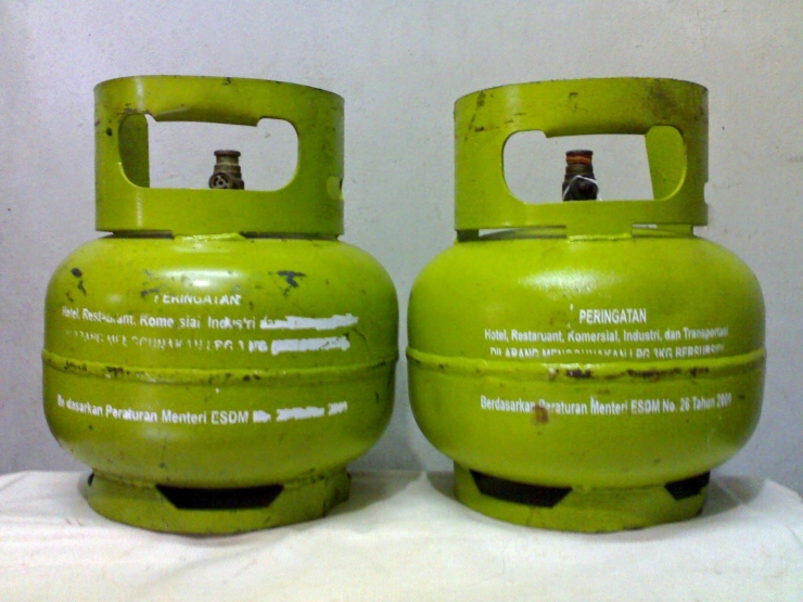 Gas Melon 3 Kg yang akan dicabut subsidi oleh Kementrian ESDM. Sumber gambar: www.banjar.net