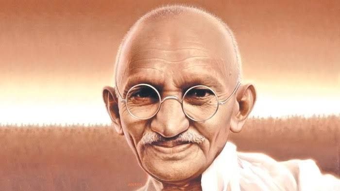 Mahatma Gandhi. Ilustrasi Detik.com