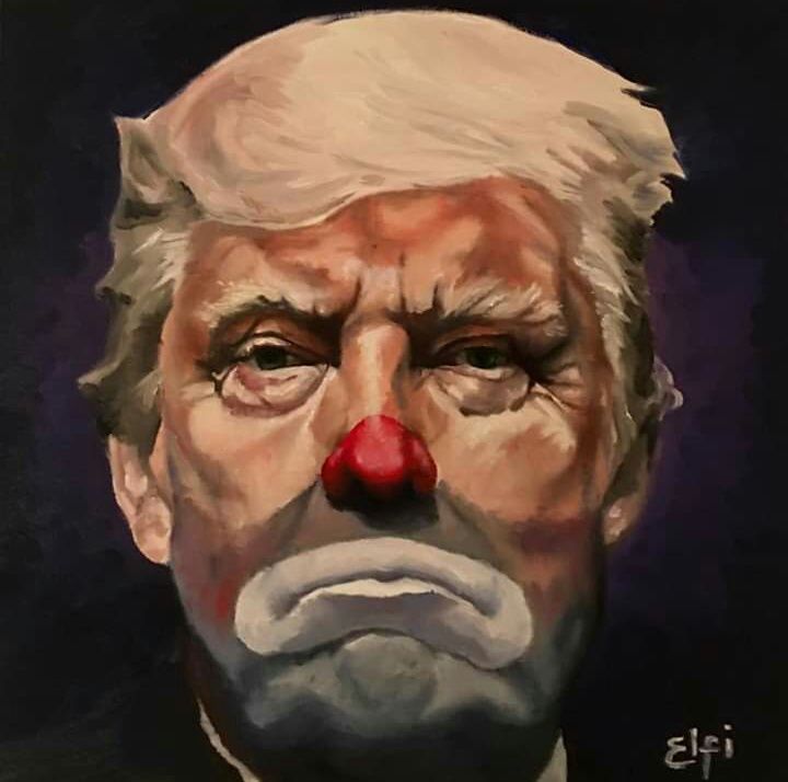 Karikatur Donald Trump (dok.elfi)