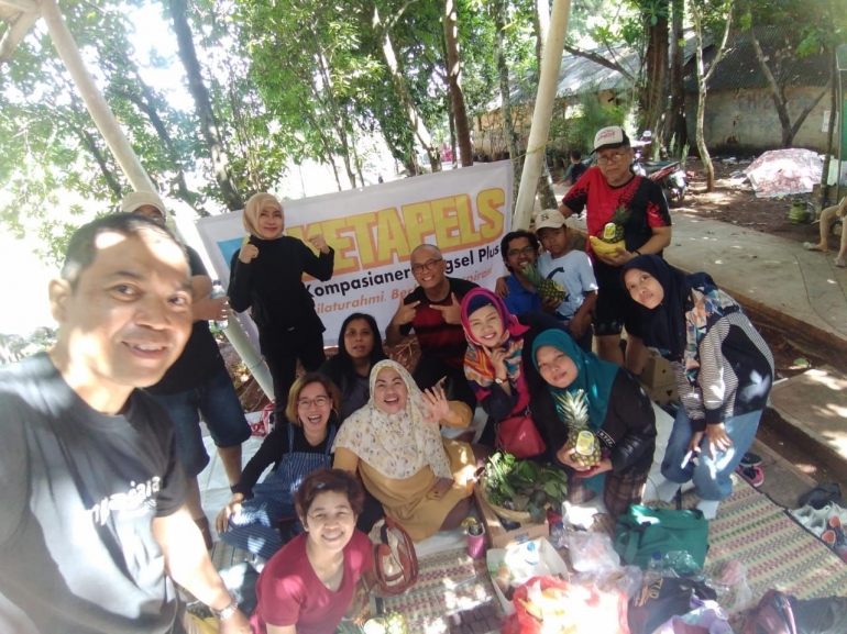 Sehat Bersama Ketapels di Jaletreng River Park Tangerang Selatan (foto:AgungHan)